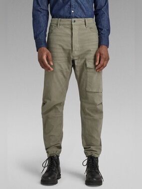 G-Star Men's Cargo Pants in Olive Green